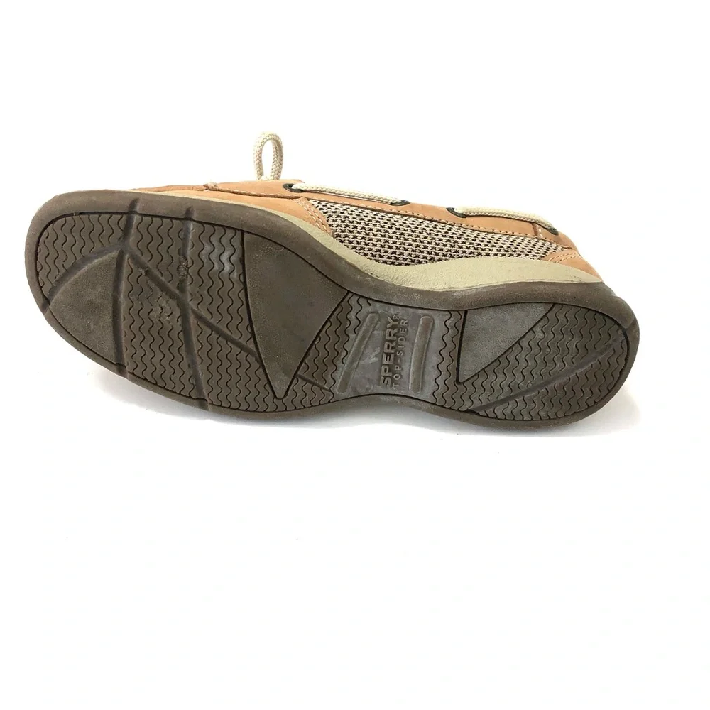 Sperry  Laguna  Light Brown Boat Shoe Kids Size 32.5 ($) 4983
